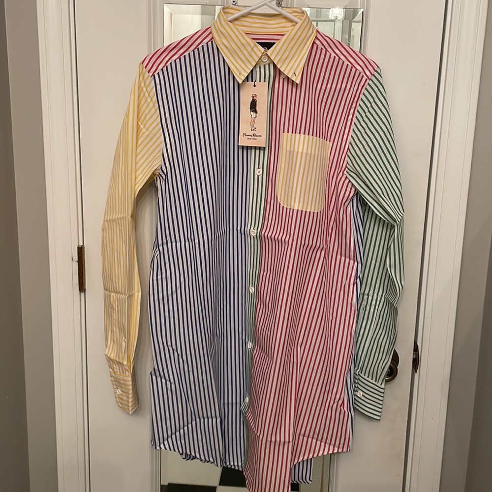 Rowing Blazers Women's OG Fun Shirt Dress - Picture 3 of 5